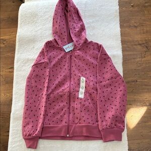 Cat & Jack Pink Patterned Kids Jacket